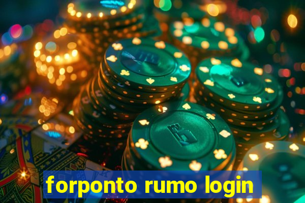 forponto rumo login